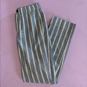 Brandy Melville Striped Tilden Pants!